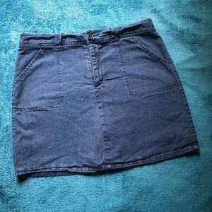 White Stag jean skort, size 12, EUC